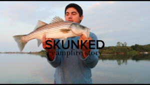 Campfire: Fishing in Rhode Island’s Salt Ponds… and Telling an outdoors story: Skunked