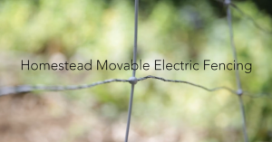 Electric Moveable Netting Masterclass