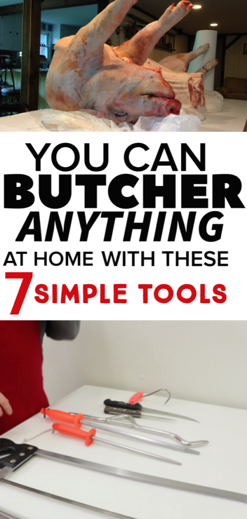 7 Simple Tools Every Do It Yourself Butcher Needs Butchering Equipment List Homesteady