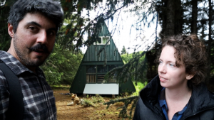 K’s Honest Reaction to the Off Grid Cabin – Alaska Off Grid Challenge Episode 3