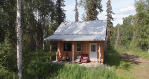 Building an Off-Grid Cabin in Alaska with NO MONEY OR Experience
